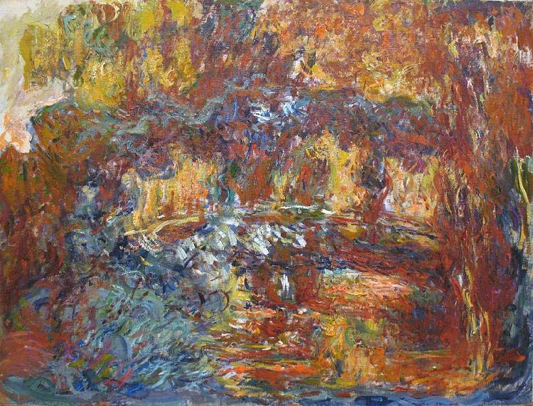 Claude Monet The Japanese Footbridge Sweden oil painting art